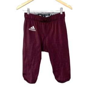 Adidas Climalite Maroon & White Press Coverage Football Pants New Nwt Size Small